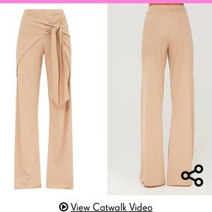 Pretty Little Thing Wrap Wide Leg Pants